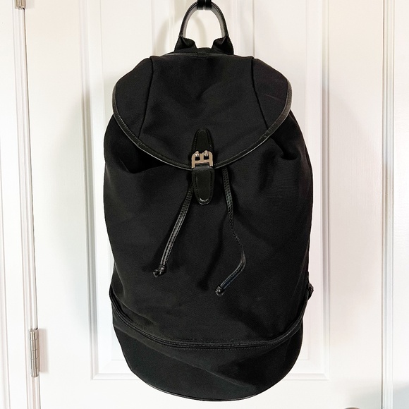 Bally Backpack Nylon Black - Picture 1 of 9
